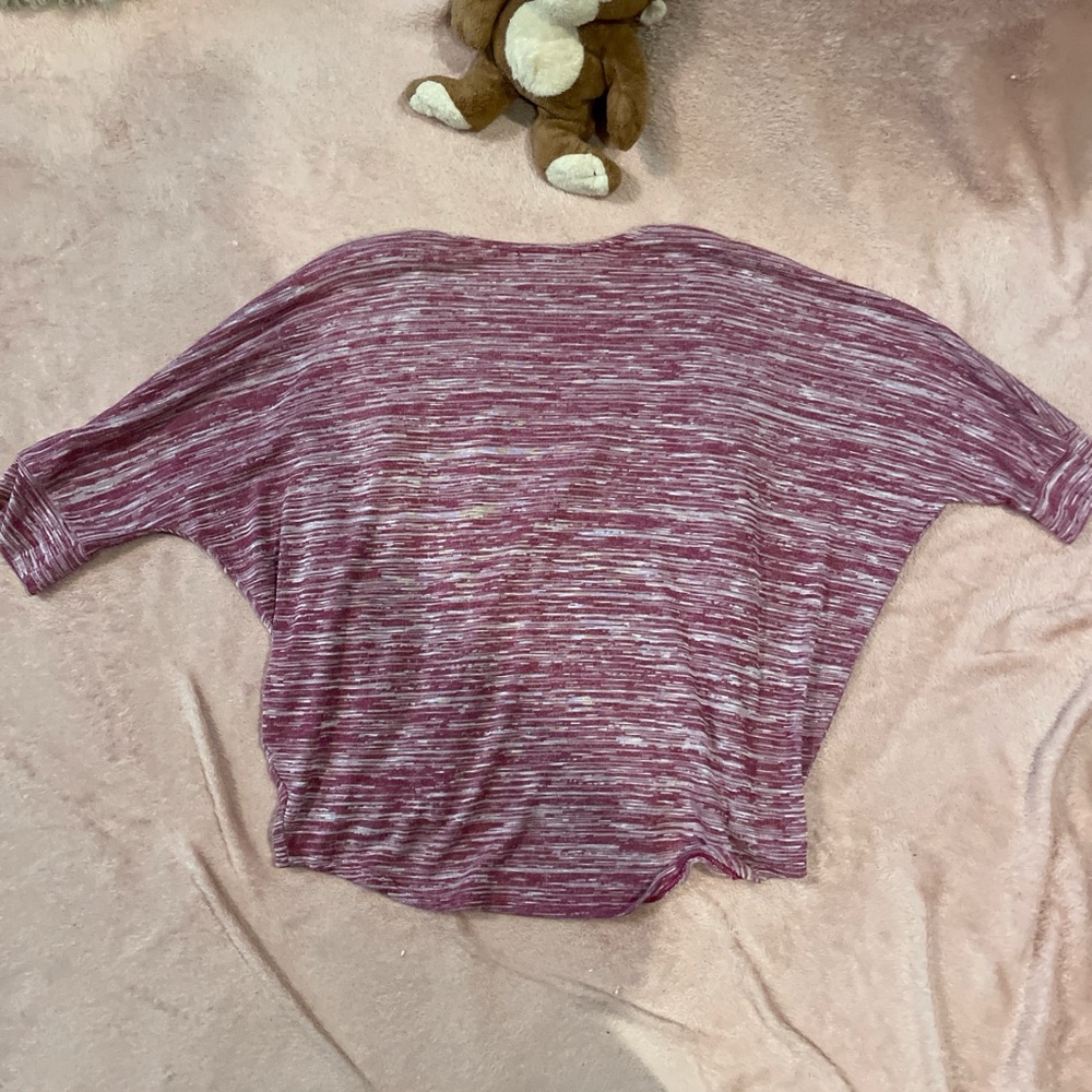Pink Striped Cardigan with Inner Top - Picture 4 of 6